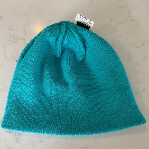 Oakley Outdoor Cozy 100% Acrylic Knit Beanie/Toque Turquoise Blue Unisex Sz OS - Picture 5 of 9